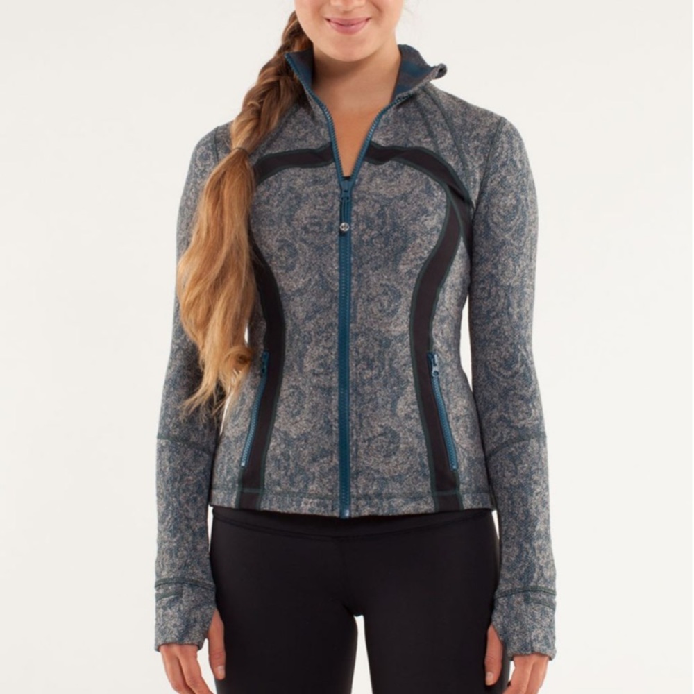LULULEMON DEFINE JACKET Alberta Lake ROSE HERRINGBONE